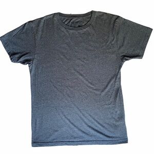Men’s ethical brand “Krochet Kids” classic gray slim-fit T-shirt